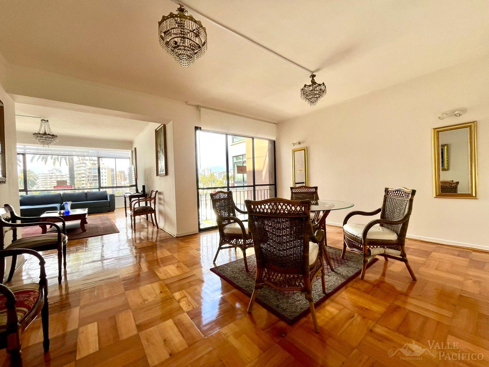 VENTA DEPARTAMENTO CLÁSICO VIÑA DEL MAR 3D-2B-1S